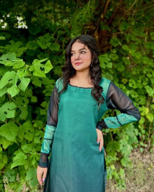 Emerald Noir Elegance