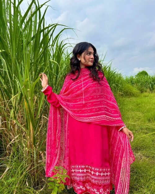 Gulabi Noor – Viscose Embroidered 3-Piece
